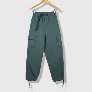 Nike SB Cargo Pants Women XS Green Gorpcore Skate Utility Loose Fit Dri-FIT